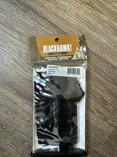 Blackhawk Flat Belt Holster for Medium and Large-Framed Pistols - 40FB02BK - NEW