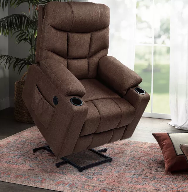 Microfiber lift chair outlet