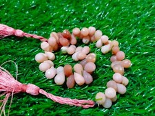 124Ct Natural Pink Opal Shaded Teardrop 6x9-6x10mm Faceted Gemstone Beads 8"Inch