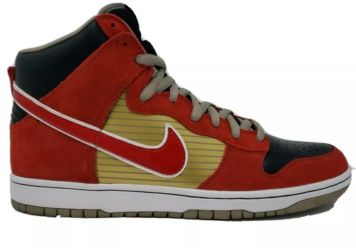 *RARE* Nike Dunk High Pro SB TECATE 10.5 Red Gold Black 305050-701  Skateboarding | eBay