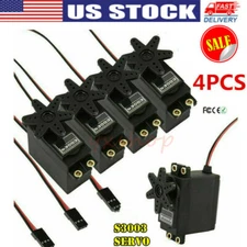 4PCS S3003 Gear Standard High Torque Servo For Futaba RC Car Boat Helicopter C#