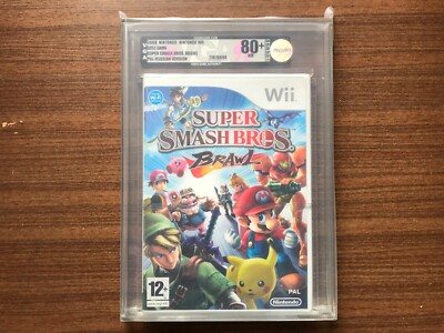 ''Super Smash Bros. Brawl'' (PAL) Nintendo Wii Game Sealed/VGA Graded 80+ Archival