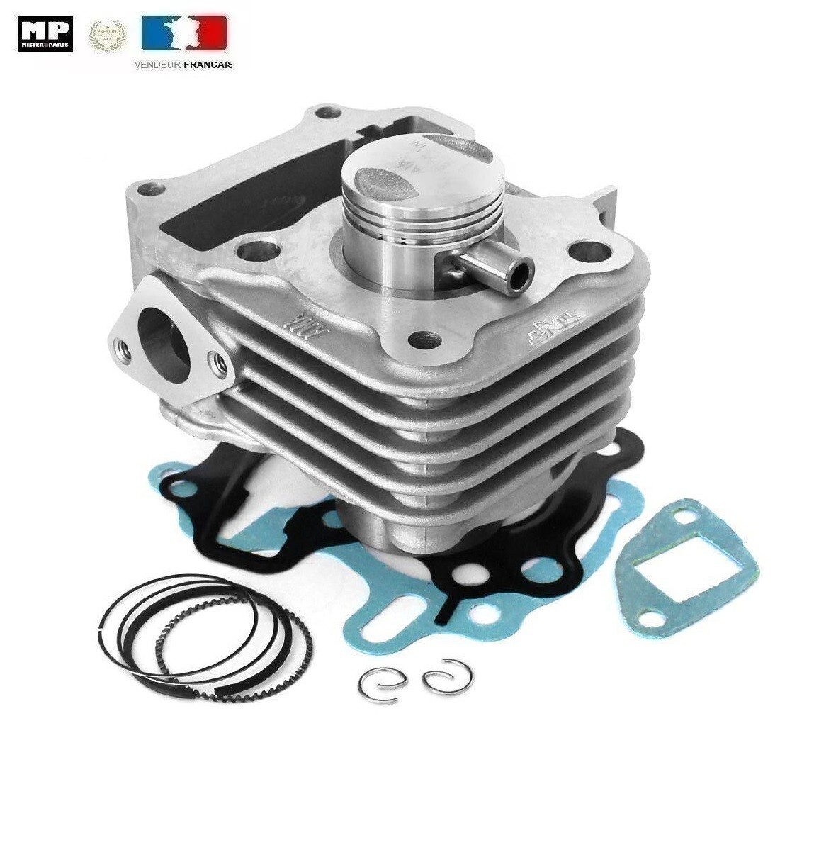 Haut-moteur kit cylindre fonte Ø37 de rechange pour Peugeot Vivacity 3