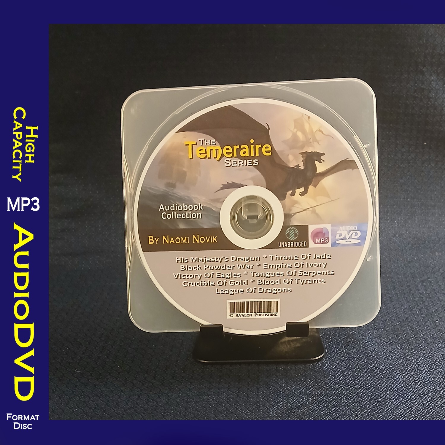 The TEMERAIRE Series By Naomi Novik - 9 MP3 Audiobook Collection