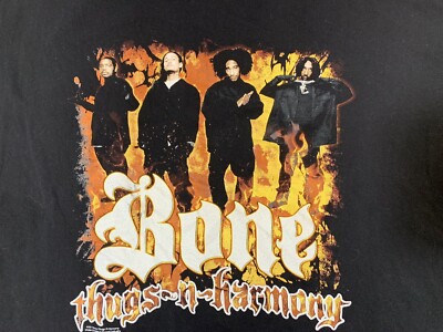 T shirt 2XL XXL bone thugs N Harmony ￼Flames 2017 PRE LOVED