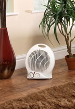 Image of SupaWarm Fan Heater 2000w (Size: 220mm(w)x130mm(d)x260mm(h))