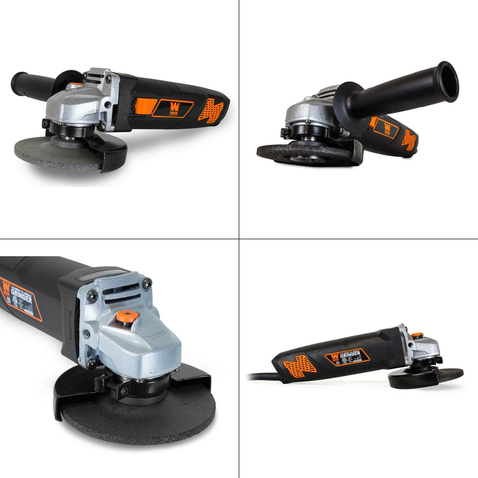 WEN 944 7-Amp Angle Grinder, 4-1/2\