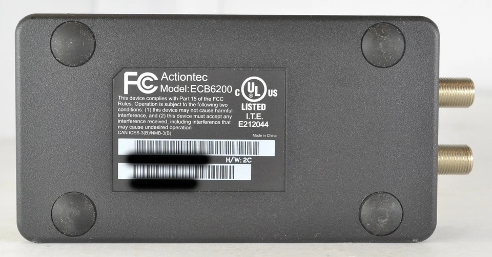 Actiontec Bonded MoCA 2.0 Ethernet to Coax Adapter - Black, Pack of 2  - Image 2 of 4