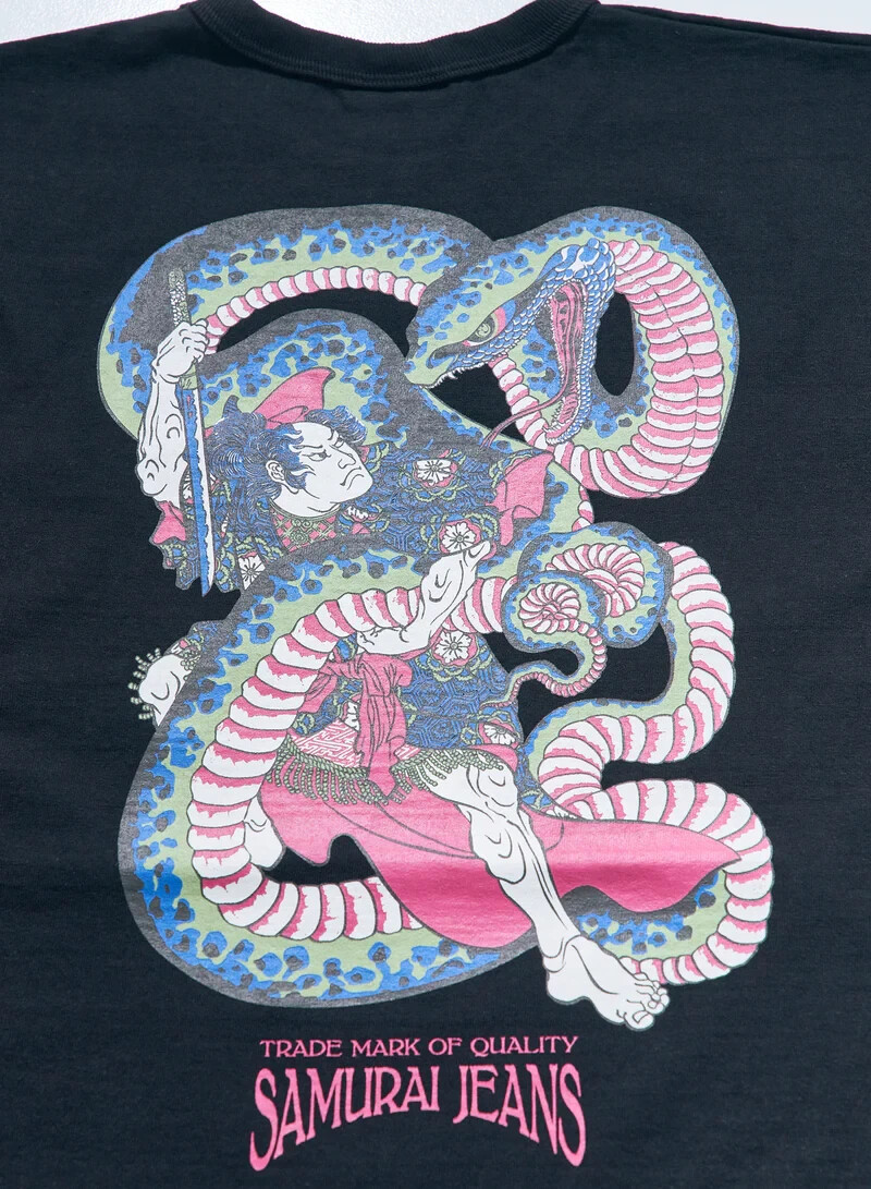 SAMURAI JEANS Heavyweight T-shirt SJST25-102 Unisex Made in Japan