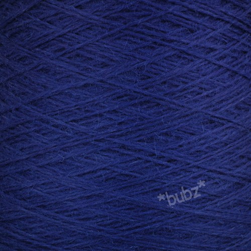 SOFT PURE SHETLAND WOOL 4 PLY YARN COBALT BLUE 400g CONE HAND MACHINE KNITTING - Picture 3 of 3