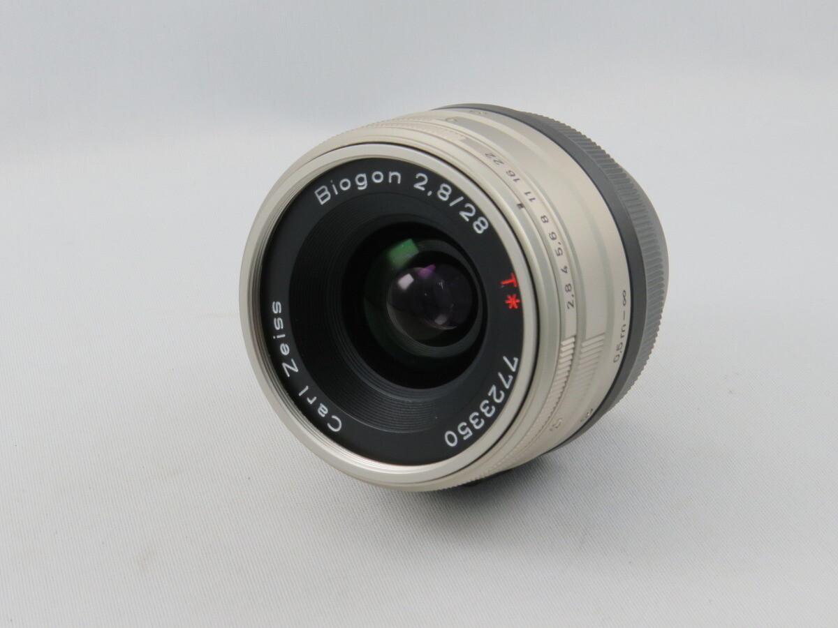 Used) Contax Biogon T *G 28 / 2.8 Chrome from Japan | eBay Used) Contax Biogon T *G 28 / 2.8 Chrome from Japan | eBay