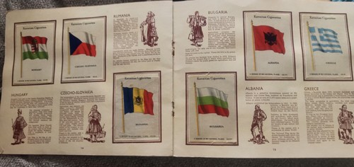 The Kensitas Album Of National Flags Tobacco Memorabilia Cigarette - Picture 7 of 11