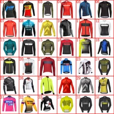 Men Autumn Cycling Jersey MTB Bike Shirt Long Sleeve Bicycle Tops Sports Uniform