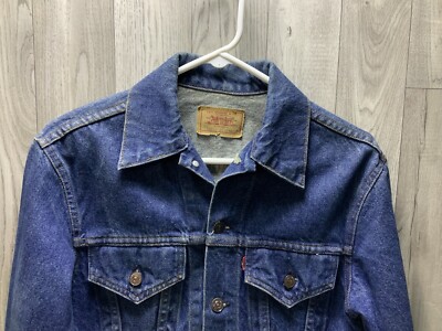 Levi’s 70506−0216 VTG 1980'S LEVIS 70506 0216 DENIM JACKET TRUCKER USA MEN