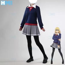 Fate Ayaka Sajyou Costume Anime Cosplay Women Girl JK Dress Halloween Outfit