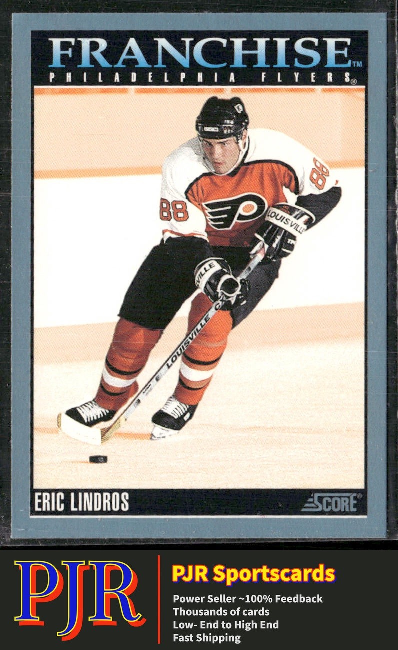 Eric Lindros 1992-93 Score Canadian #432 Philadelphia Flyers
