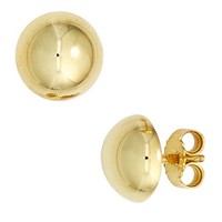 "Jobo\"Ohrstecker Halbkugel 333 Gold Gelbgold Ohrringe Goldohrstecker"