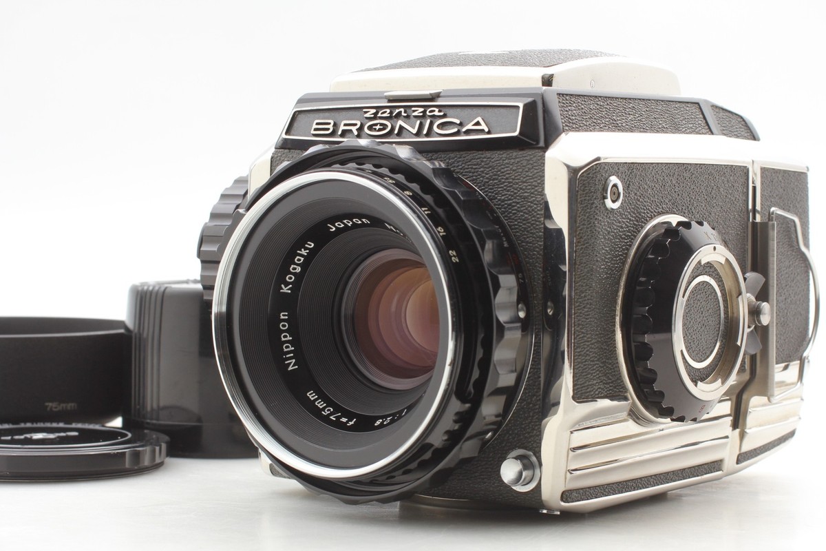 Near MINT] Zenza Bronica S2 S2A Nikkor-P 75mm f/2.8 Lens From