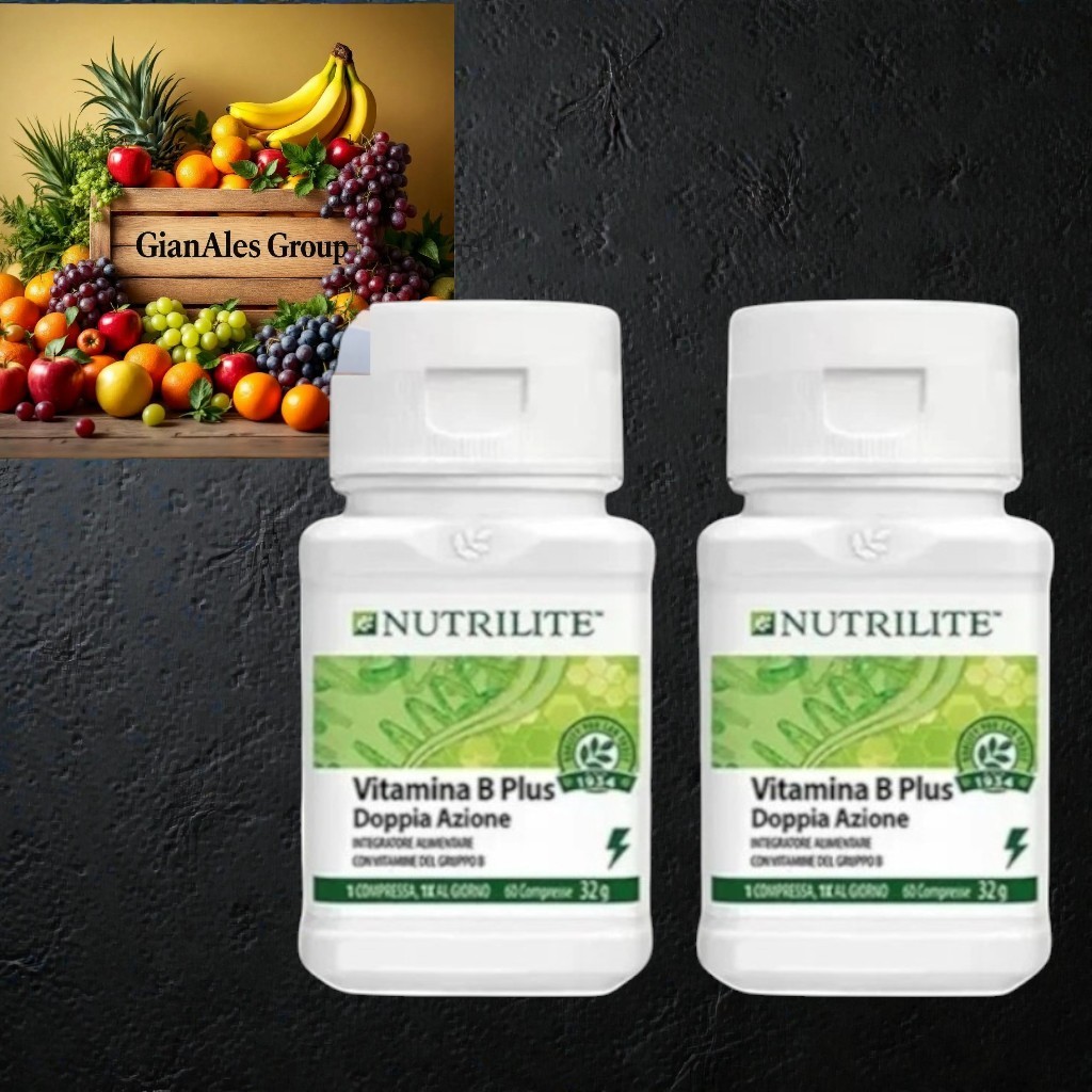 OFFERTA Vitamina B Plus Nutrilite 120 Compresse - Recupero e Energia
