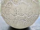 Vintage Murano Studio Hand Blown Roman Style Gray Scavo Glass Vase  5.5" H — photo 4