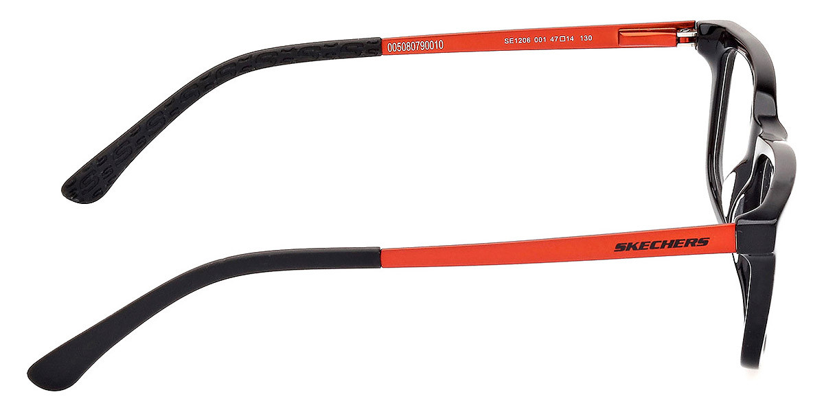 Skechers SE1206 Eyeglasses Kids Shiny Black 47mm New 100  display picture 3