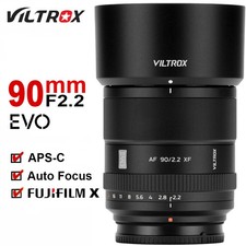 Viltrox 90mm F2.2 EVO APS-C Auto Focus Telephoto Lens for Fujifilm Fuji X Mount