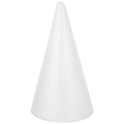 Foam Cone Polystyrene Cone Shapes White Christmas Tree Crafts Table Centerpie...