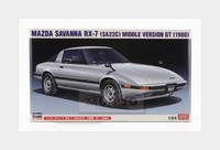 1:24 Hasegawa Mazda Savanna Rx-7 Sa22C Middle Version Gt 1980 Kit HA20635 Modell