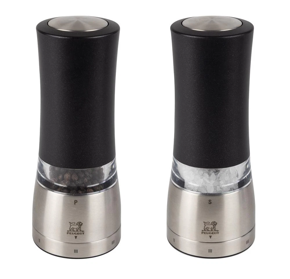 Peugeot Daman Zirlion Duo Pepper & Salt Mill - 16cm