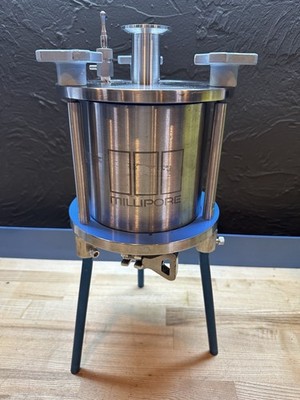 Millipore YT30  142HW Stainless Steel High Pressure Filter & Stand Hazard Waste