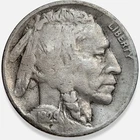 1929-D Buffalo Nickel 5c Very Good G+ * Original Surfaces * 1929D #3