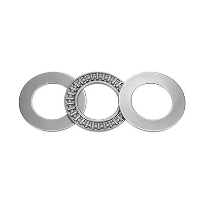 AXK2542 Axial-Nadellager 25 x 42 x 2 mm mit AS2542-Unterlegscheiben, 2 Stück