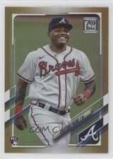 2021 Topps Gold Foil Cristian Pache #187 d1s