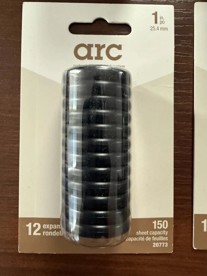 捆绑包:(7) 1.5 英寸和 (6) 1 英寸钉子弧形戒指,12 件套,全新 — 第 2/4 张图片