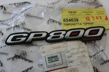 Targhetta adesiva fiancata sx Left fairing stripe sticker Gilera GP 800 07-11