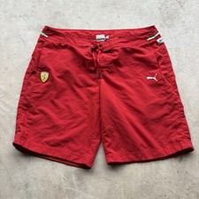 Puma Ferrari Men s Red Swim Board Shorts Shie...