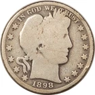 1898-O BARBER HALF DOLLAR - CIRCULATED!