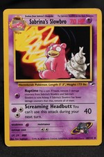 Sabrina's Slowbro 60/132 LP Gym Heroes Regular Uncommon Unlimited Pokémon TCG on eBay