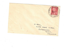 Australia 1947 TRANS AUST RAILWAY Cover,cds PAY TRAIN & b/s PARKESTON WA