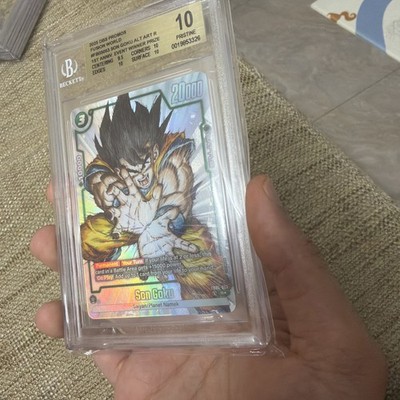 Dragon Ball Fusion World 1st Anniversary Event Winner Goku BGS 10