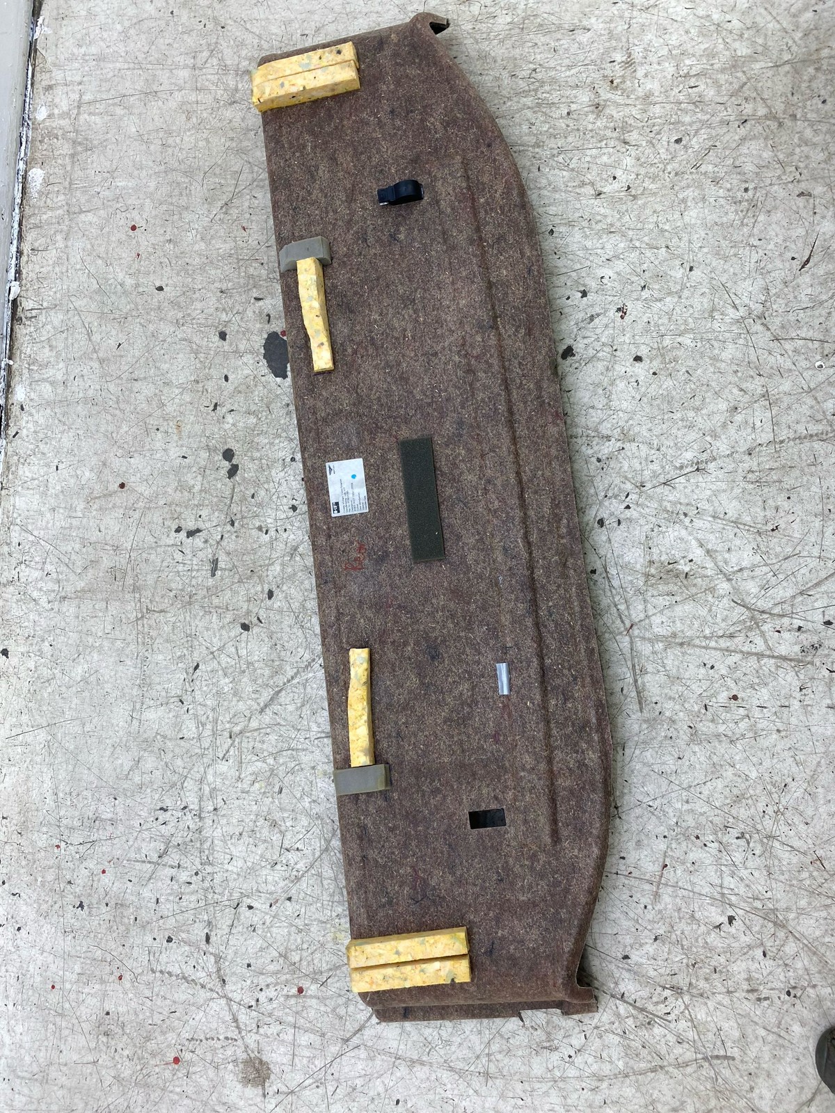 2010-2020 BENTLEY MULSANNE REAR UPPER TRNUK BOOT INTERIOR LINER PANEL 3Y5801576