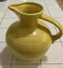 Fiesta Carafe Water Pitcher Yellow Fiestaware Carafe Gift