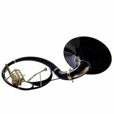 HAHAPA HANDMADE BLACK FINISH 22" SOUSAPHONE BRASS MADE TUBA FREE DUTY SHIPPING