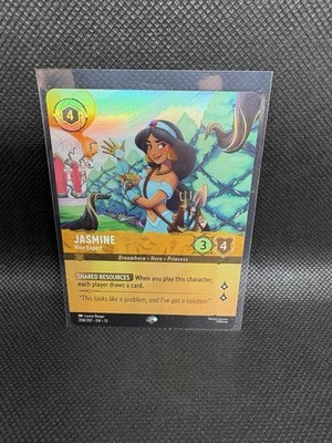 Disney Lorcana Jasmine - Vine Expert 208/207-Attack the Vine- Epic 208/207