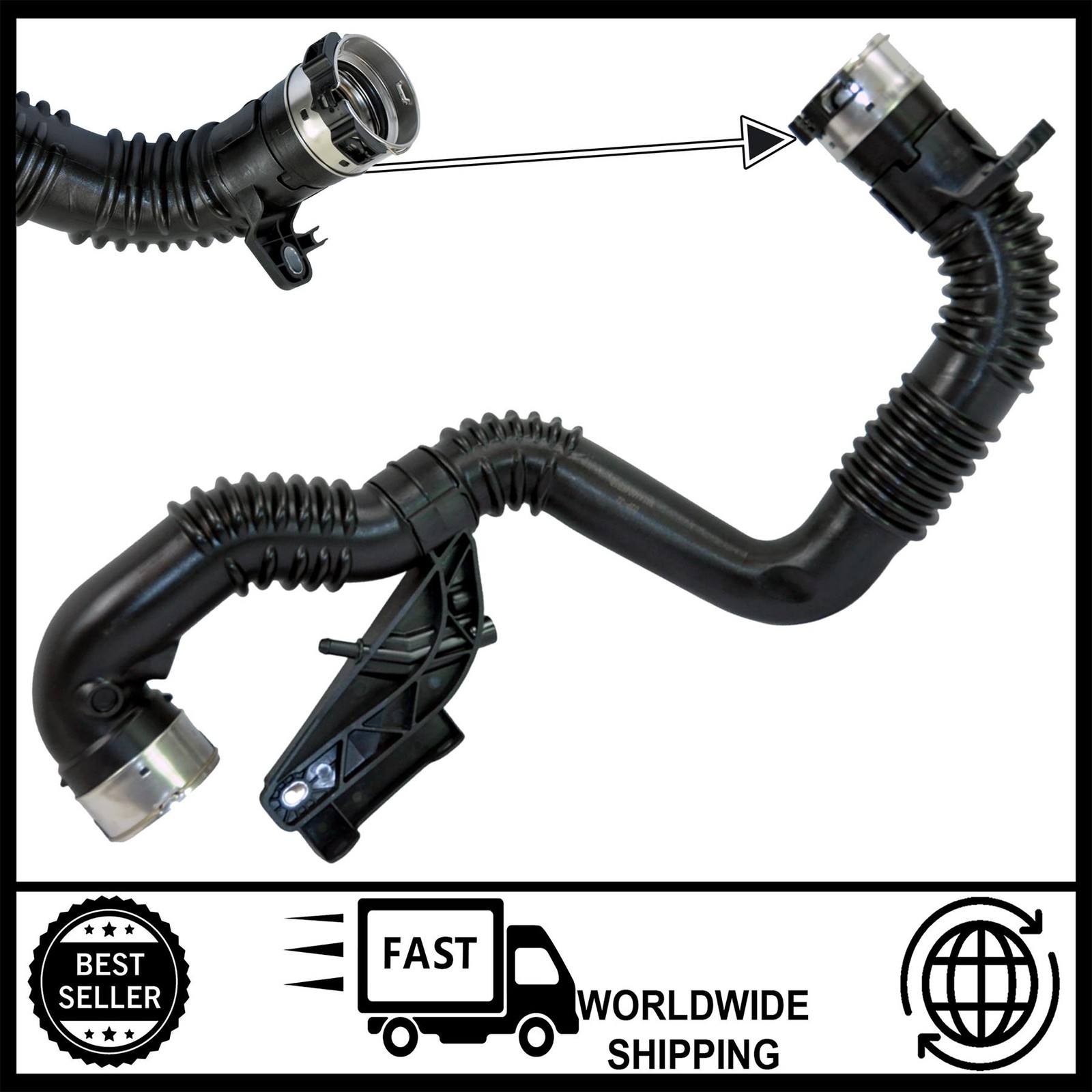 Turbo Intercooler Hose Pipe For Renault Kadjar Nissan Qashqai 1.6 Dci - Image 6