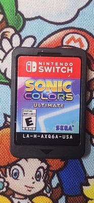 Sonic Colors Ultimate (Nintendo Switch, 2021) Cartridge Only