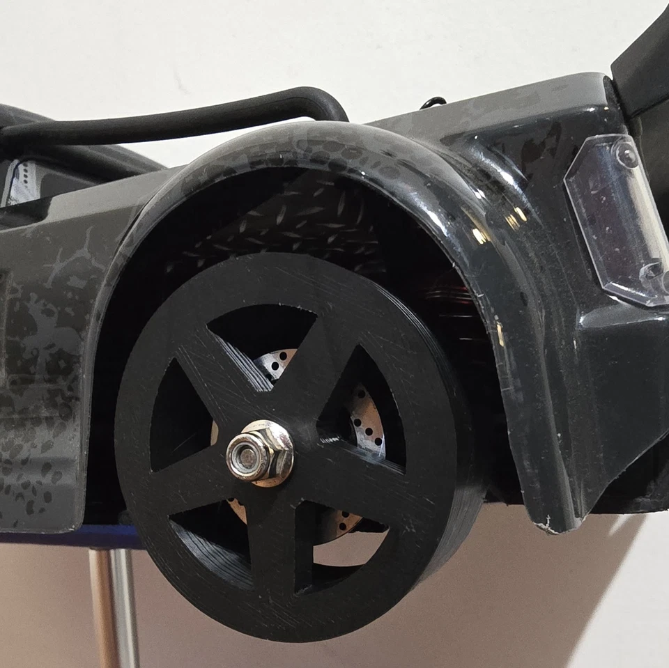 (4)PC MJX Hyper Go 14301 14302 Drift Wheels. 1/14 Scale. 12mm HEX. OEM Size. New - Image 3 of 4