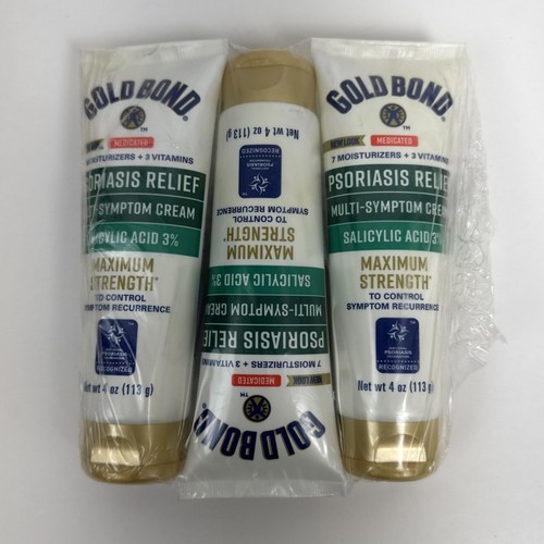 Gold Bond Ultimate Multi-Sintomo Crema Sollievo Psoriasi 4 Oz (Confezione da 3 Tubetti) - Foto 4 di 5