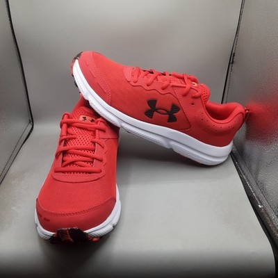 Under Armour Men's Charged Assert 10 Running Shoes 11 Red Black D361