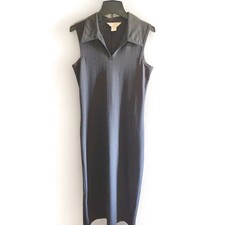 Express Tricot Dress Womens Medium Black Sleevless Medium